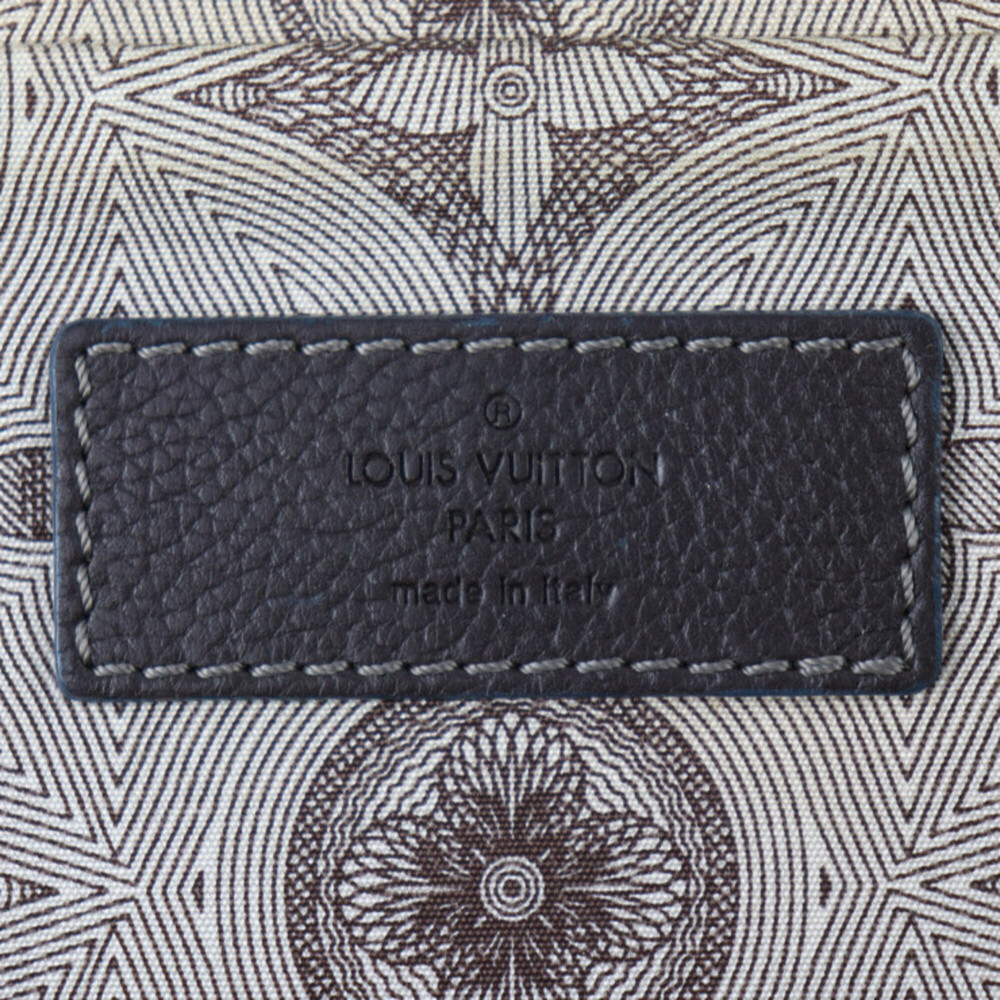 LOUIS VUITTON Brown Leather Clutch Bag - Picture 8 of 8